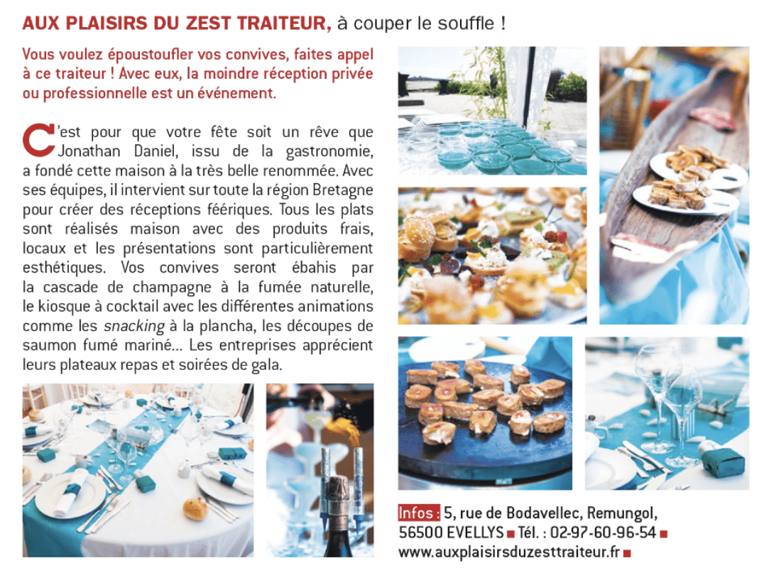 Aux Plaisirs Du Zest Traiteur Traiteur Vannes Capture Décran 2022 10 11 À 17.25.50